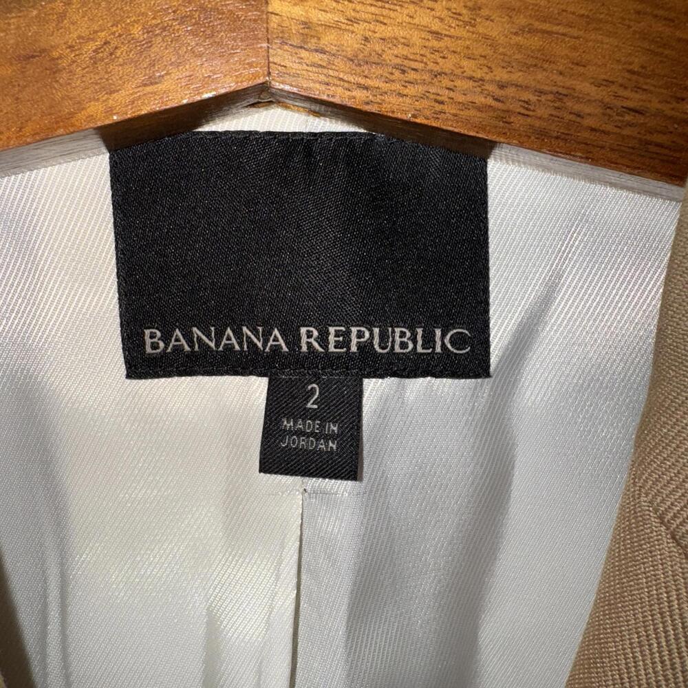 Banana Republic Captain's Blazer - Size 2 - Picture 4 of 8